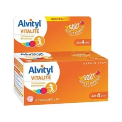 Alvityl Vitalité 30 Comprimés à Croquer