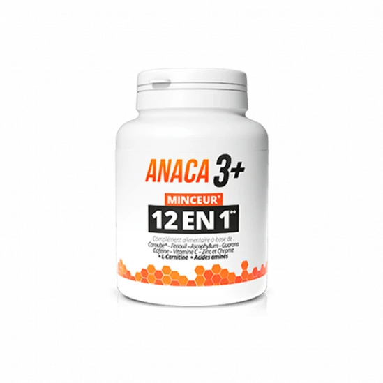 Anaca 3 Minceur 12 En 1 120 Gélules 1 Anaca 3 Minceur 12 En 1 120 Gélules