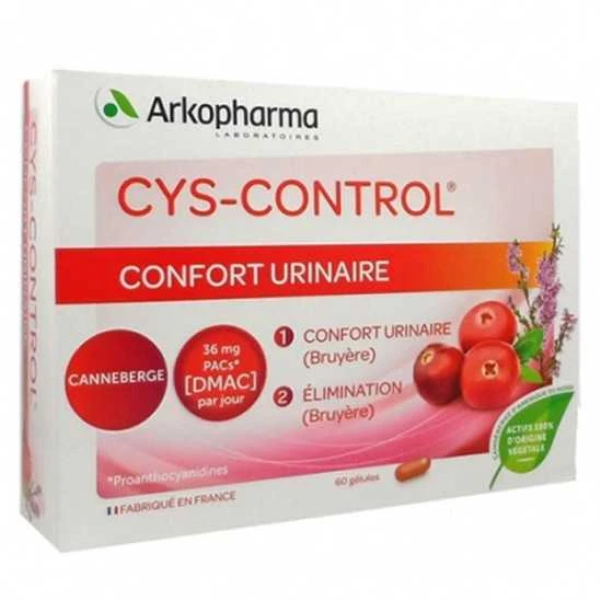 Arkopharma Cys-control Confort Urinaire 60 Gélules 1 Arkopharma Cys-control Confort Urinaire 60 Gélules