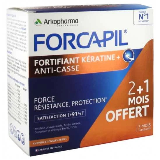 Arkopharma Forcapil Keratine 180 Gélules 1 Arkopharma Forcapil Keratine 180 Gélules