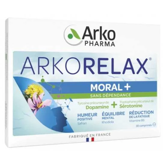 Arkorelax Moral 30 Comprimés 1 Arkorelax Moral 30 Comprimés