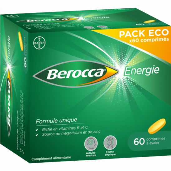Berocca Energie 60 Comprimés 1 Berocca Energie 60 Comprimés