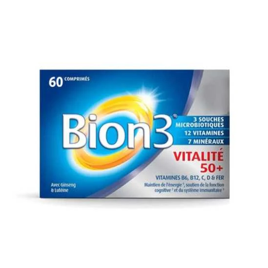 Bion 3 Senior Vitalité 50+ 60 Capsules 1 Bion 3 Senior Vitalité 50+ 60 Capsules