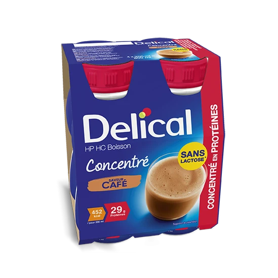Délical Boisson Concentré Café 4x200Ml 1 Délical Boisson Concentré Café 4x200Ml