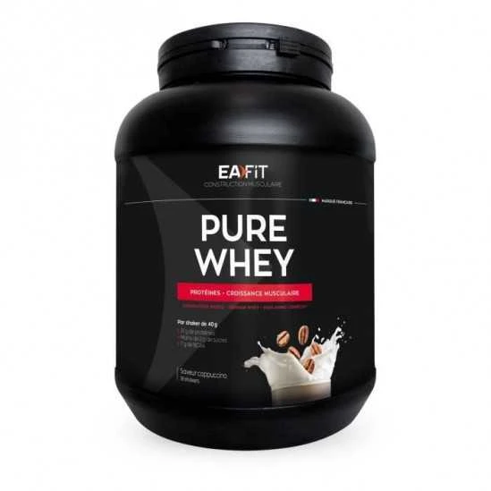 Eafit Pur Whey Cappuccino 750 Grammes 1 Eafit Pur Whey Cappuccino 750 Grammes
