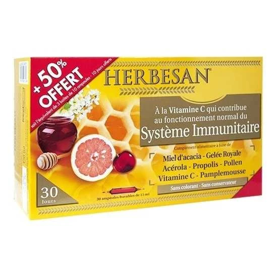 Herbesan Propolis Gelée Royale 30 Ampoules 1 Herbesan Propolis Gelée Royale 30 Ampoules