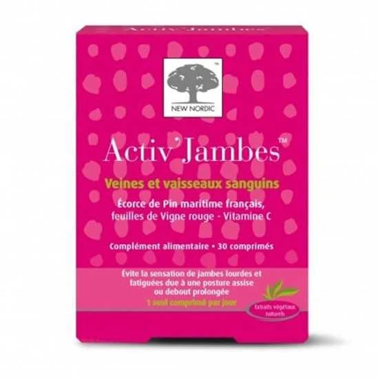 New Nordic Activ'jambe 30 Comprimés 1 New Nordic Activ'jambe 30 Comprimés