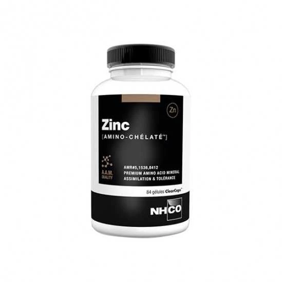 Nhco Zinc Amino-chélaté 84 Gélules 1 Nhco Zinc Amino-chélaté 84 Gélules