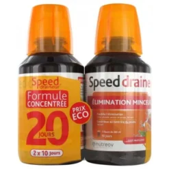Nutreov Speed Draineur Fruits D?Eté Lot De 2 Flacons De 280Ml