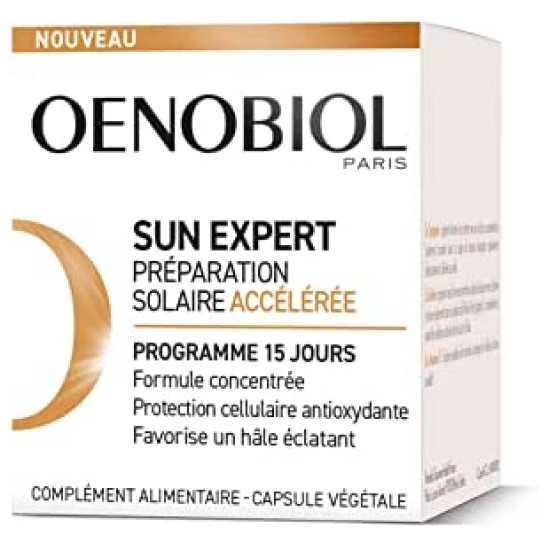 Oenobiol Sun Expert Préparation Solaire Accélérée 15 Capsules 1 Oenobiol Sun Expert Préparation Solaire Accélérée 15 Capsules