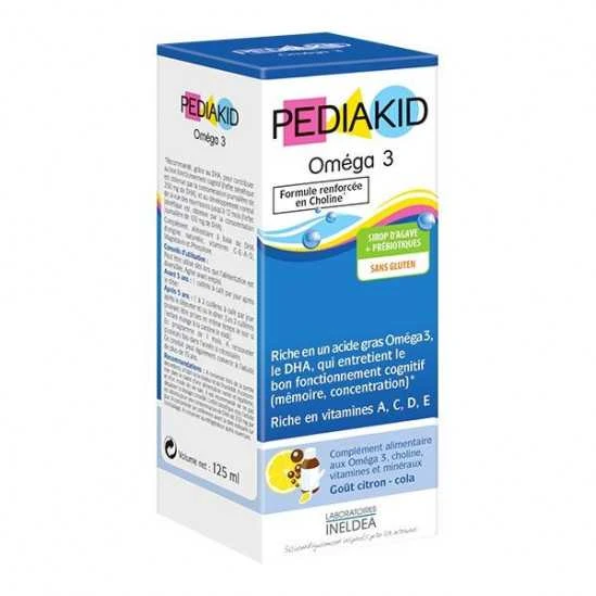Pédiakid Oméga 3 Sirop 125Ml 1 Pédiakid Oméga 3 Sirop 125Ml