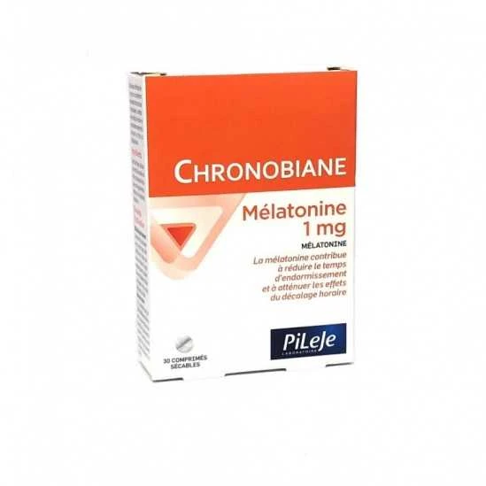 Pileje Chronobiane Mélatonine 1mg 30 Comprimés 1 Pileje Chronobiane Mélatonine 1mg 30 Comprimés