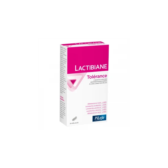 Pilèje Lactibiane Tolérance 30 Gélules 1 Pilèje Lactibiane Tolérance 30 Gélules