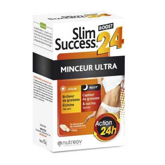 Slim Success Boost 24 30 Gélules + 60 Comprimés 1 Slim Success Boost 24 30 Gélules + 60 Comprimés