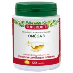 Superdiet Oméga 3 120 Capsules
