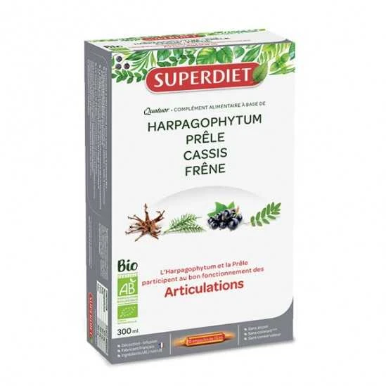 Superdiet Quatuor Prêle Articulations Bio 15ml 1 Superdiet Quatuor Prêle Articulations Bio 15ml