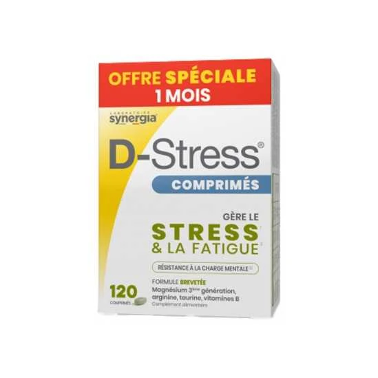 Synergia D-stress 120 Comprimés 1 Synergia D-stress 120 Comprimés