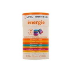 Upsa Nourished Gummies 7 En 1 Energie Boite De 30