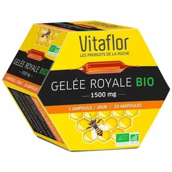 Vitaflorbio Gelée Royale 1500mg 20 Ampoules 1 Vitaflorbio Gelée Royale 1500mg 20 Ampoules