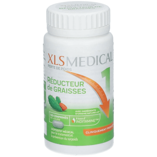 XLS Medical Réducteur De Graisses 120 Comprimés 1 XLS Medical Réducteur De Graisses 120 Comprimés
